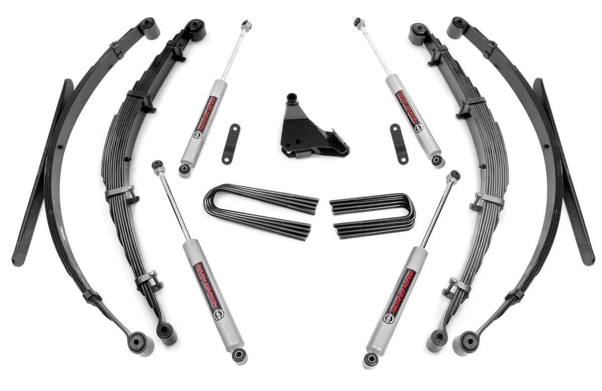 4 Inch Lift Kit | Rear Springs | Ford F-250/F-350 Super Duty 4WD (1999-2004) | 50130