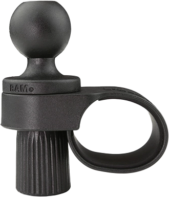 1" Ball Handlebar Base Fits 7/8"   1 1/8"