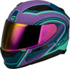Ff 98 Aftershock Helmet Matte Purple/Blue Xl