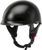 Hh 65 Half Helmet Full Dressed Black 2x