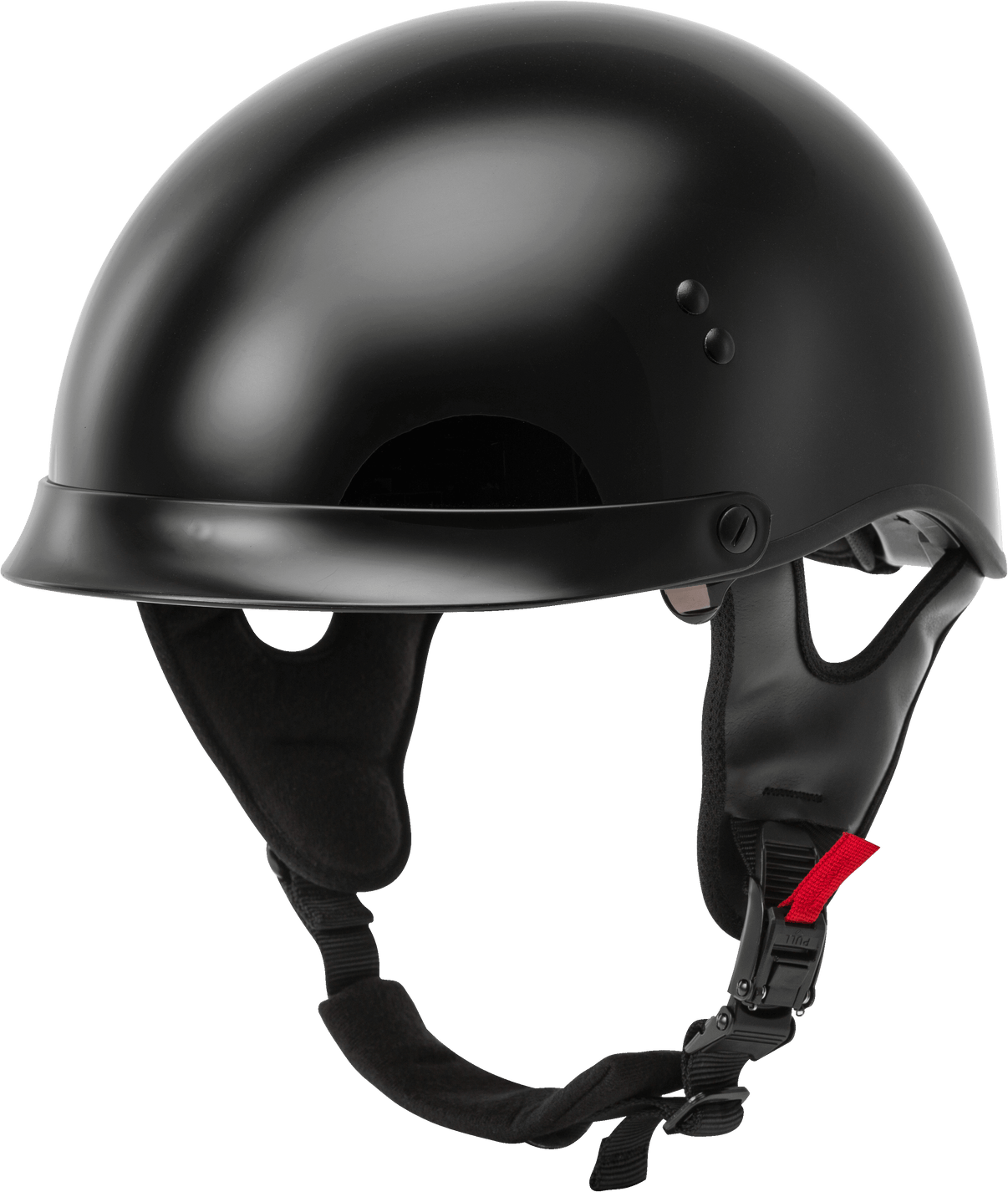 Hh 65 Half Helmet Full Dressed Black 2x