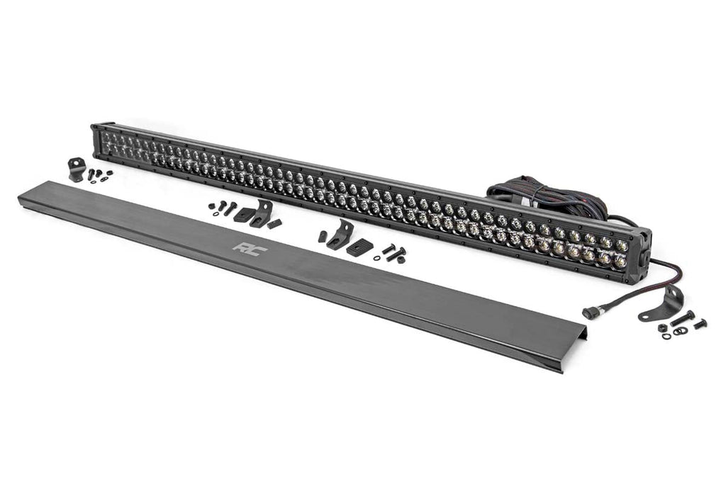 50 Inch Black Series LED Light Bar | Dual Row | Amber DRL | 70950BDA