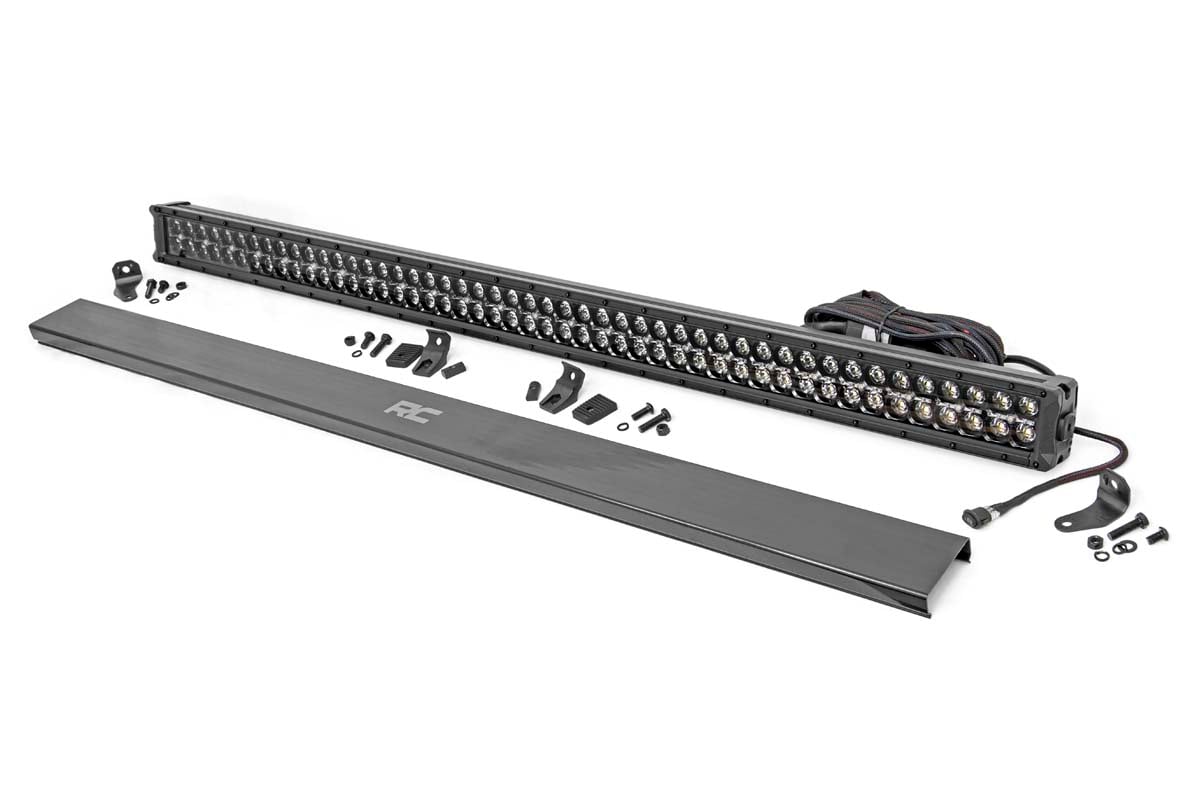 50 Inch Black Series LED Light Bar | Dual Row | Amber DRL | 70950BDA