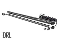 50 Inch Black Series LED Light Bar | Single Row | Cool White DRL | 70750BLDRL
