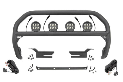 Nudge Bar | 3.5 Inch Round Led (x4) | Ford Bronco 4WD (2021-2025) | 51039
