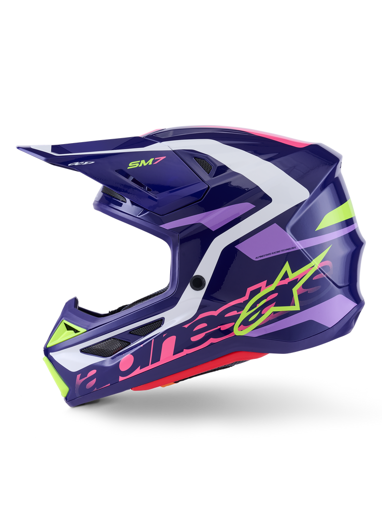 Sm7 Deed Helmet Purp/Pnk Glossy Xl