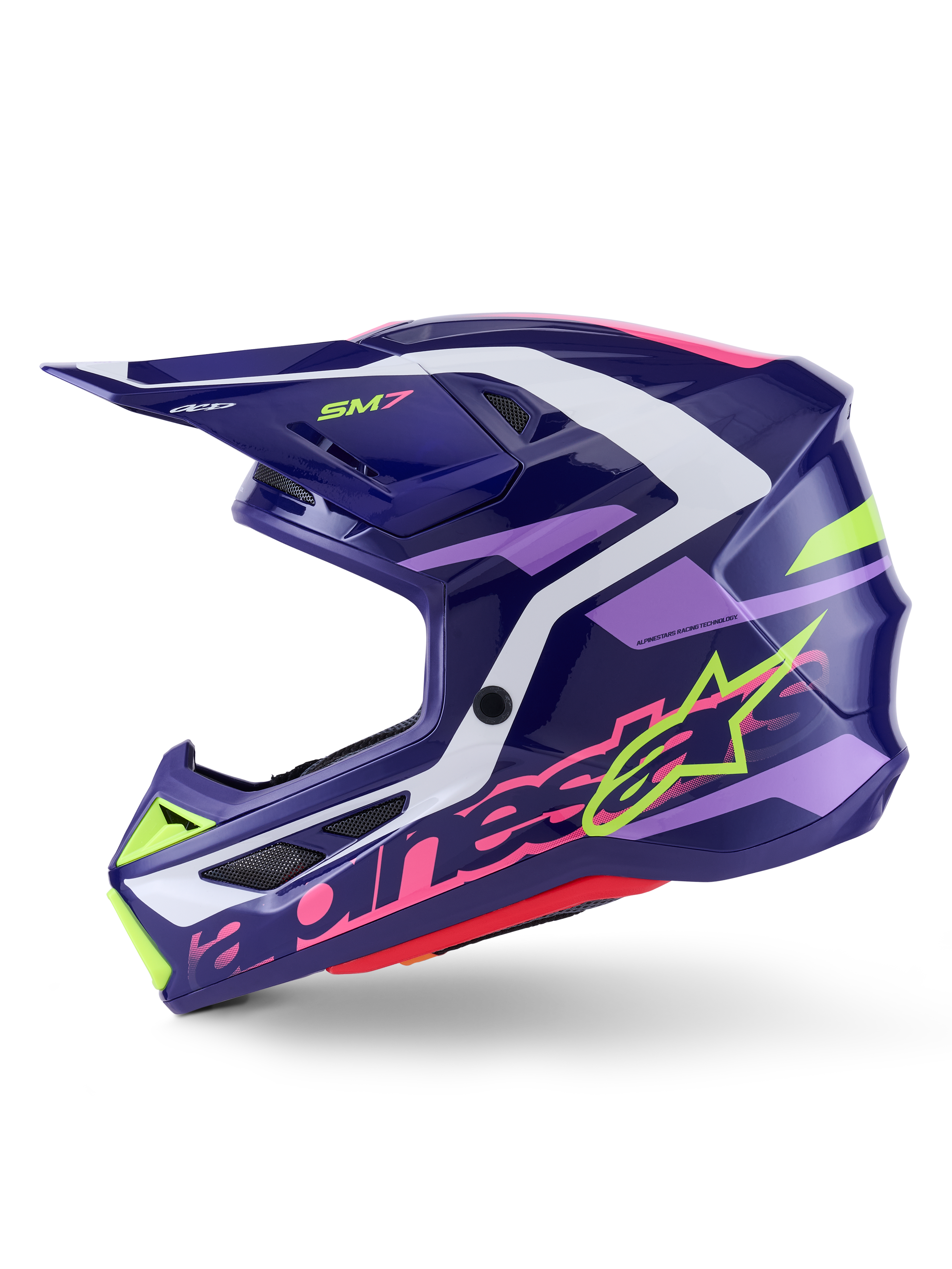 Sm7 Deed Helmet Purp/Pnk Glossy Xl