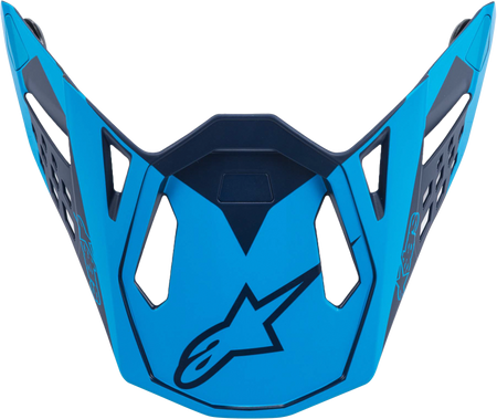 M10 Helmet Visor Meta Matt Blue