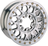 MOOSE OFFROAD Wheel - 346X - Beadlock/5 Lug - Front/Rear - Silver - 15x7 - 5/4.5 - 5+2 346BLMO 157545P54