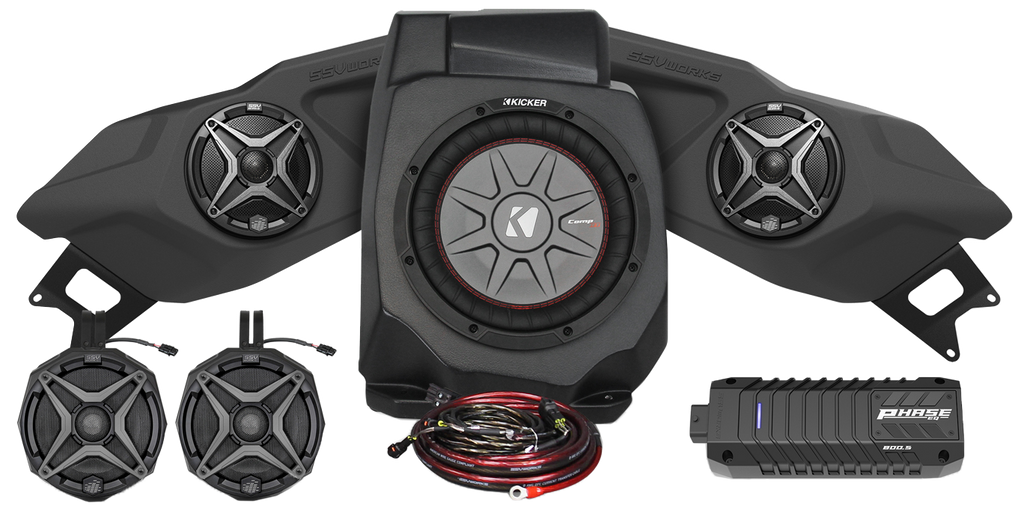5 Speaker Plug And Play Kit Ride Command
