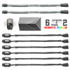 8pc 7 Color Remote