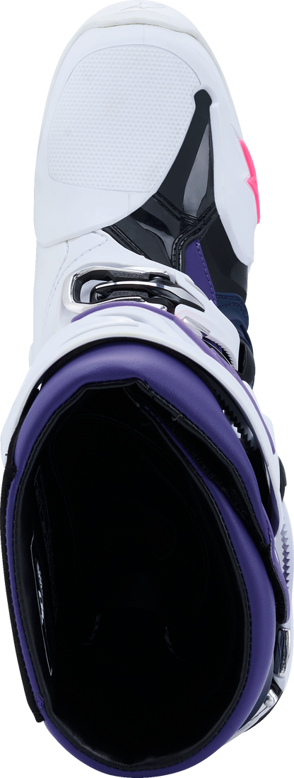 Tech 10 Wht/Violet/Nvy Bl/Pnk Fl 13