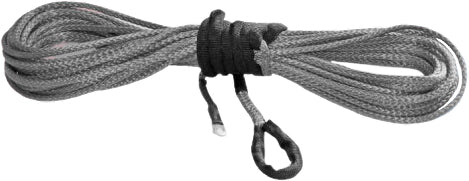 Synthetic Winch Cable Smoke 15/64"X38'