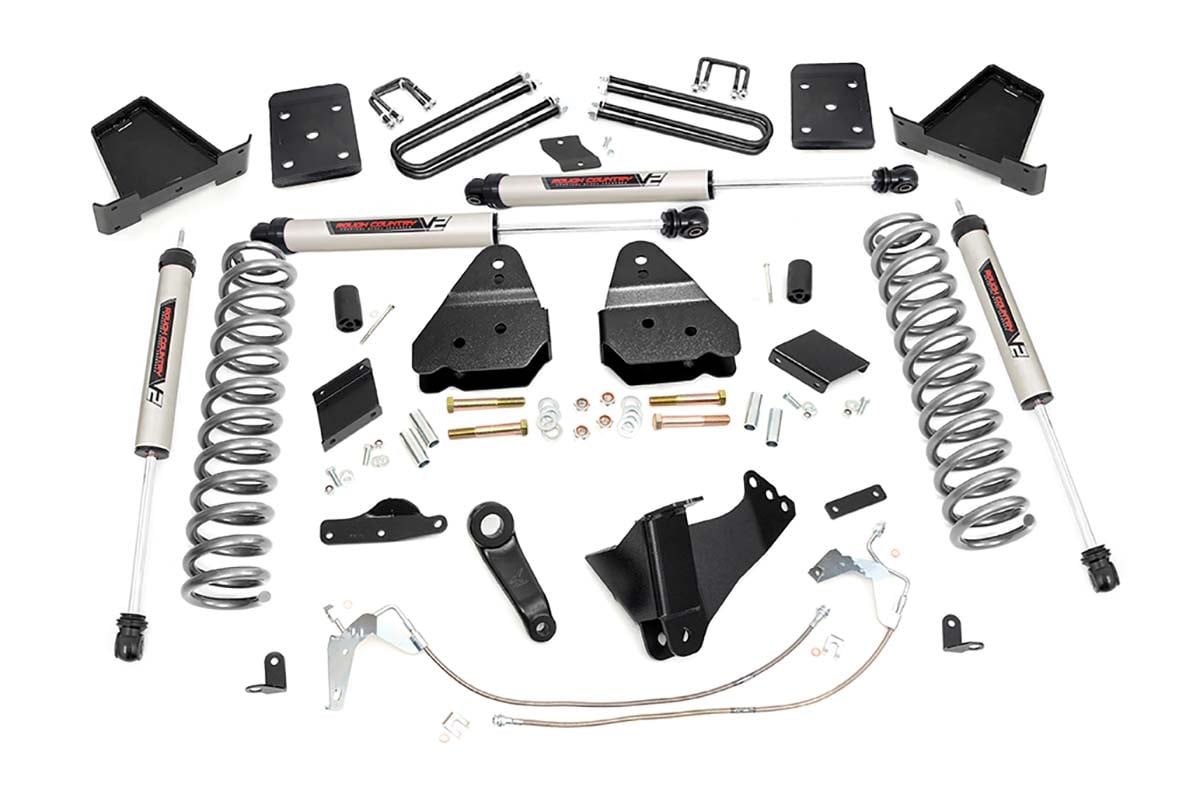 6 Inch Lift Kit | Diesel | No OVLD | V2 | Ford F-250 Super Duty 4WD (15-16) | 55170