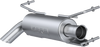 5" Perf Slip On Muffler W/Cat Pol