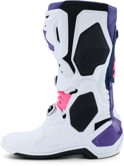 Tech 10 Wht/Violet/Nvy Bl/Pnk Fl 9