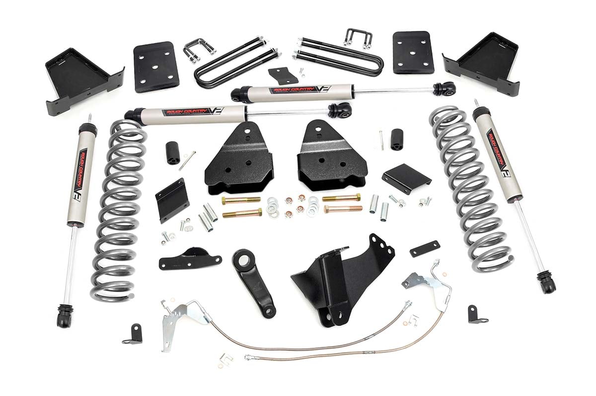 6 Inch Lift Kit | Gas | OVLD | V2 | Ford F-250 Super Duty 4WD (2011-2014) | 56670