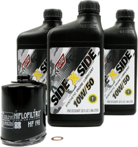 Klotz Side X Side Oil Change Kit 10W50 with Oil Filter KU-101
