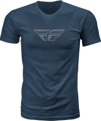 Fly F Wing Tee Midnight Navy/Grey Sm