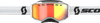 Fury Goggle Snow Cross Ls White W/Red Chrome