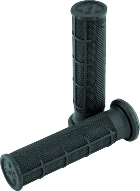 ProTaper 1/2 Waffle ATV Grips - Soft Black