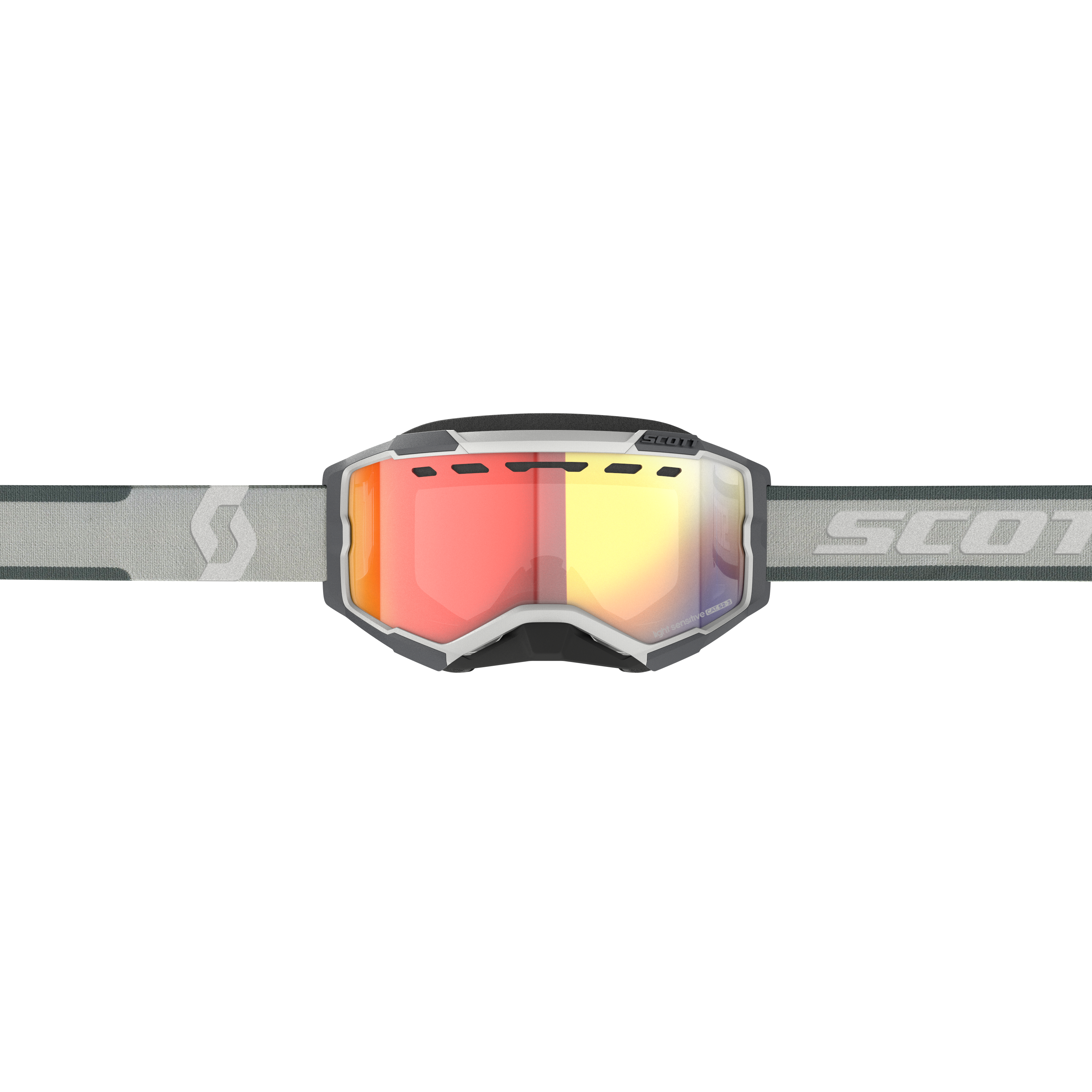 Fury Snowcross Goggle Grey Ls Red Chrome Lens