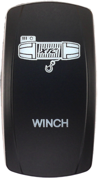 Dash Switch Rocker Face Winch