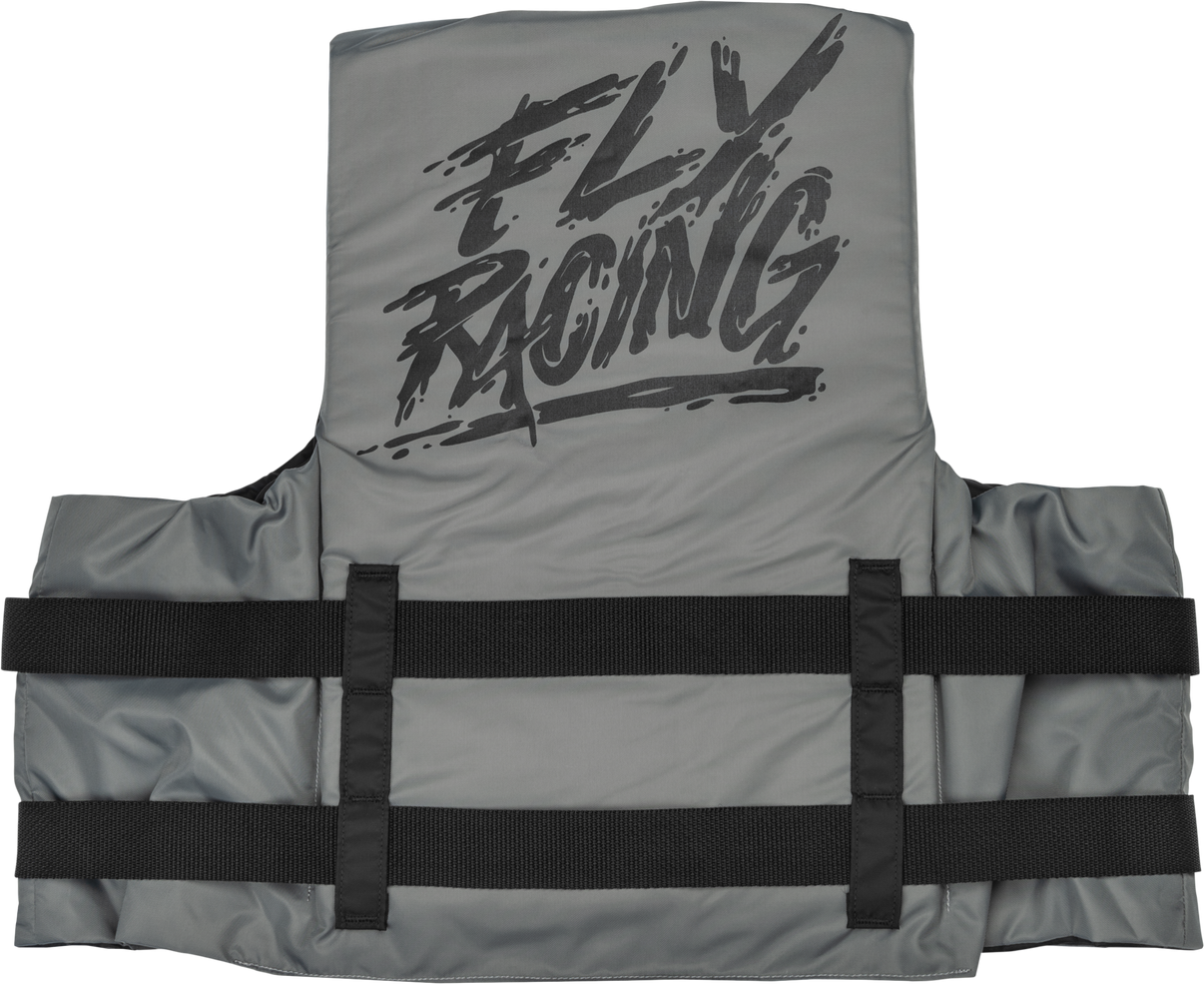 Nylon Flotation Vest Grey/Black Xs