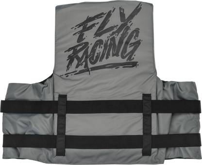 Nylon Flotation Vest Grey/Black Xs