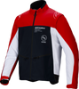 Lite Dura Softshell Jacket Black/Bright Red/White 2x