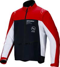 Lite Dura Softshell Jacket Black/Bright Red/White 2x