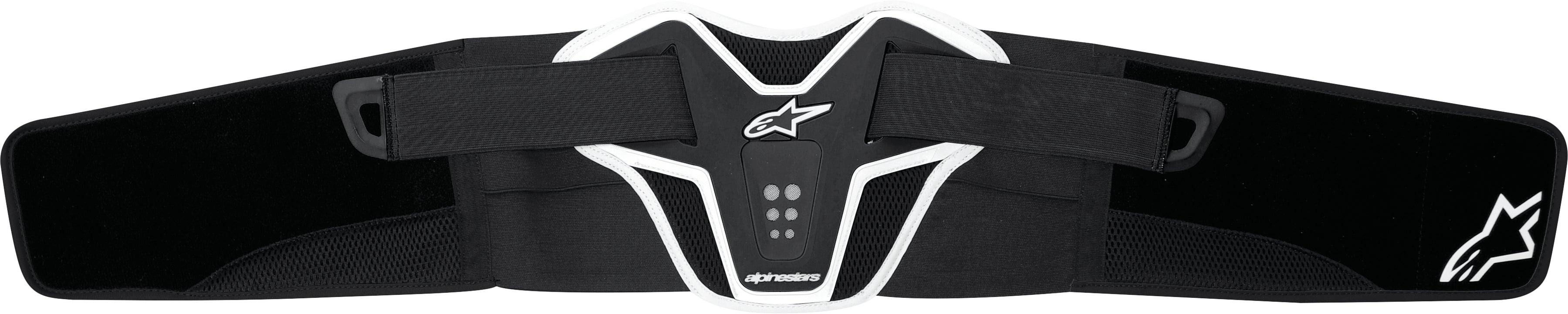 Saturn Kidney Belt Black/White