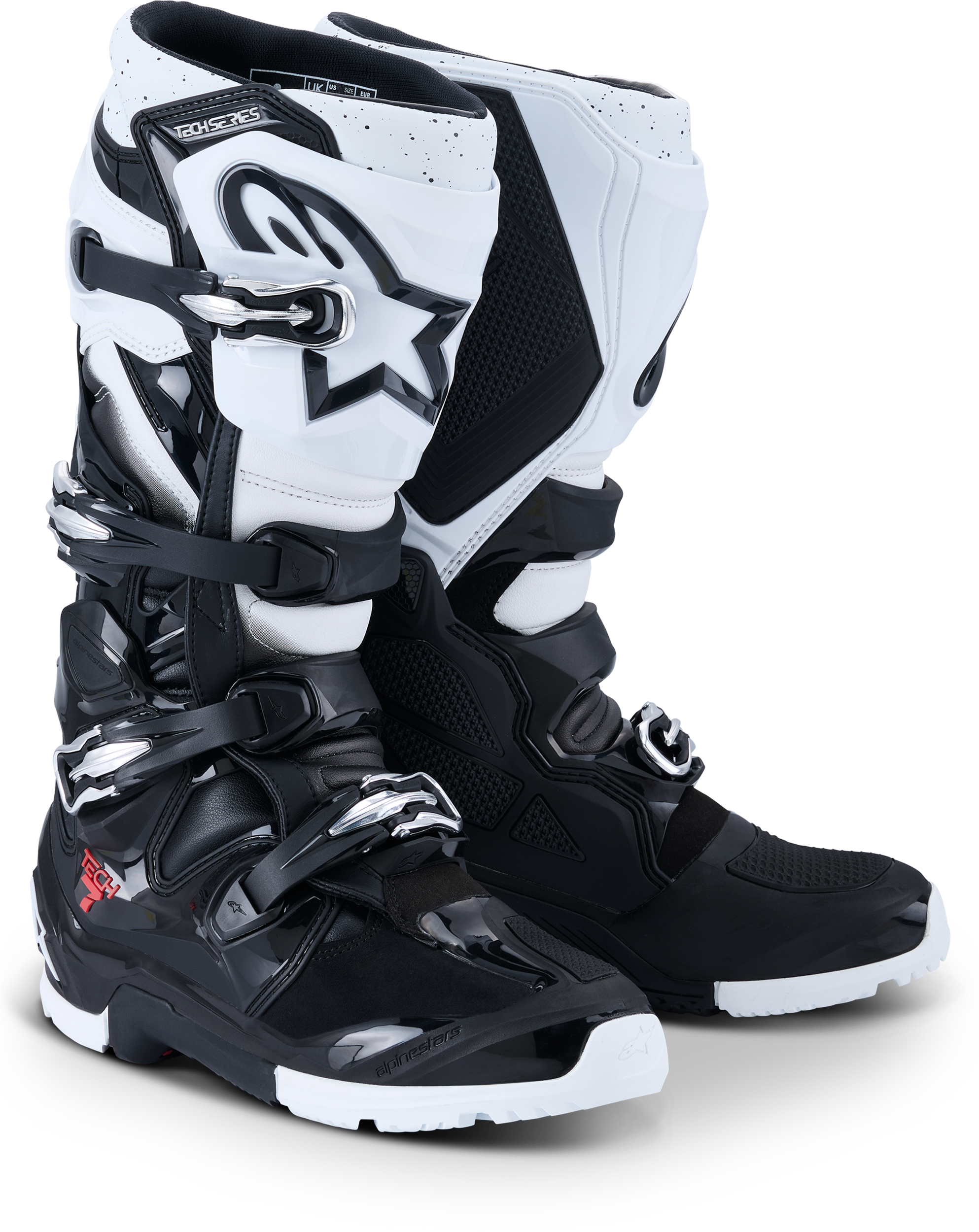 Tech 7 Enduro Black/White 6