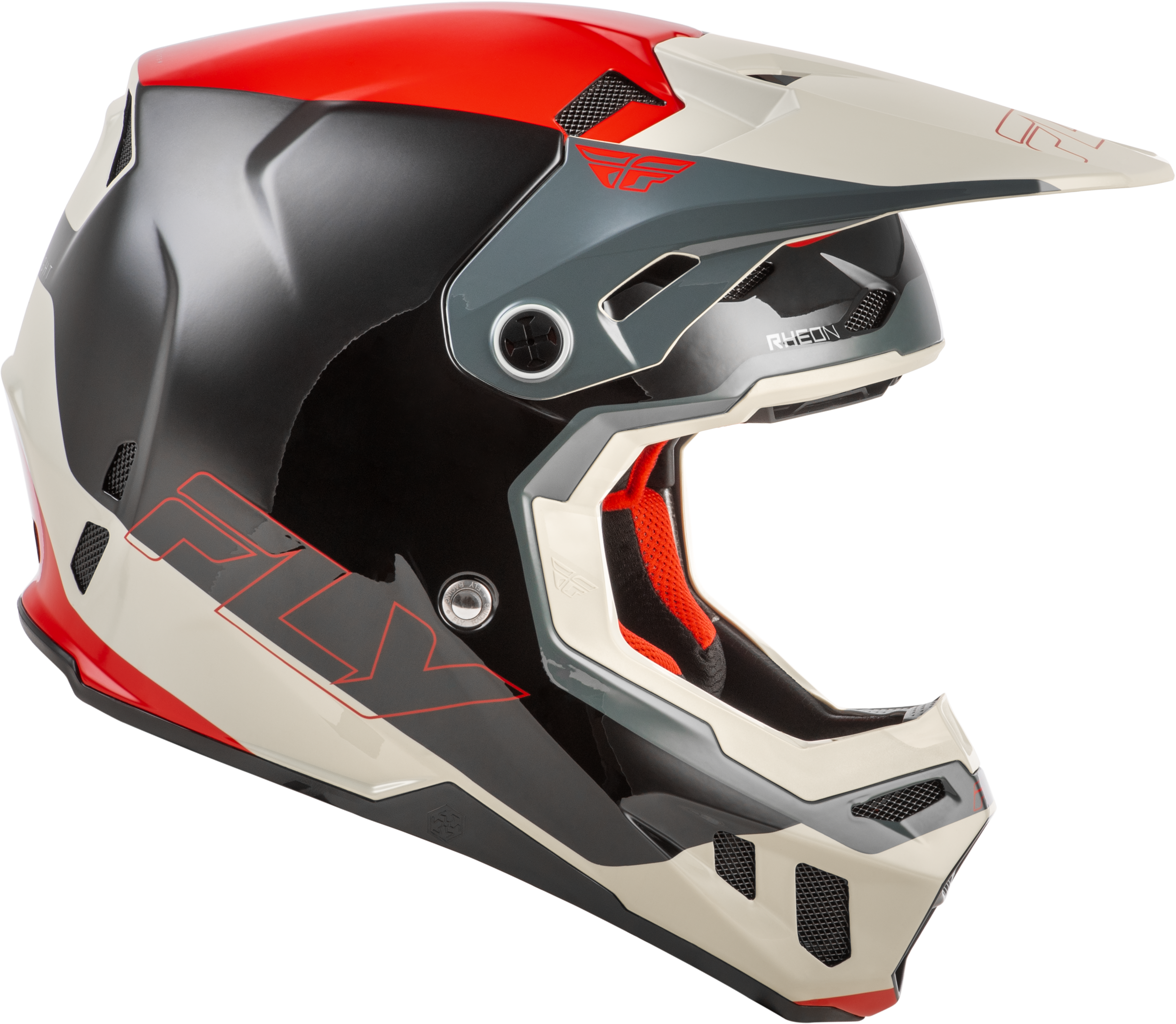 Formula Cc Glide Helmet Black/Red/Grey Xl