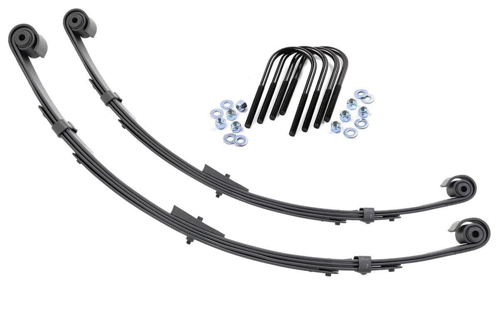 Rear Leaf Springs | Military Wrap | 4" Lift| Pair | Jeep Wrangler YJ (87-95) | 8064Kit