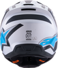 Sm3 Heat Helmet Silver/Blue/Black Matt Md