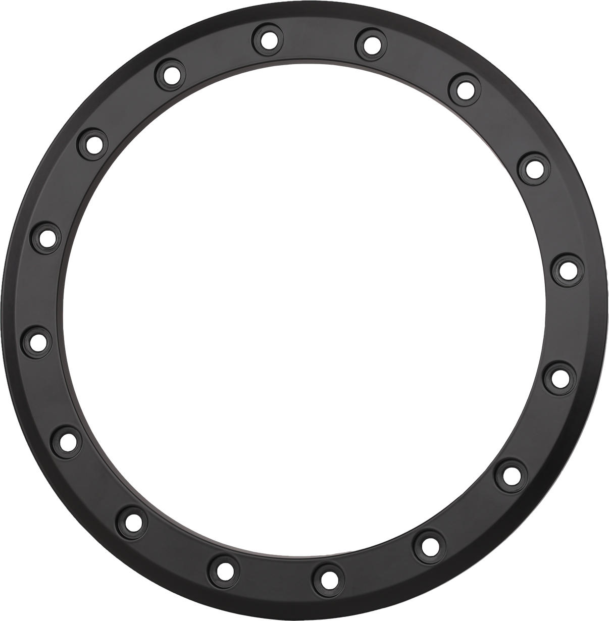 14" Beadlock Ring 10mm 16 Holes Matte Blk
