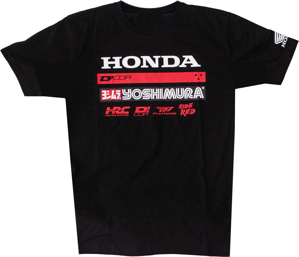 Honda Factory2 Tee Black Md