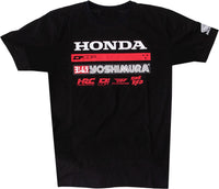 Honda Factory2 Tee Black Md