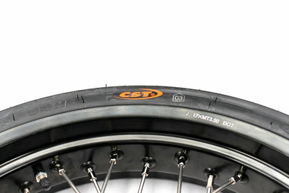 KKE 3.5/4.25 KX450X KX250F KX450F 2006-2018 For KAWASAKI Supermoto Rims CST Tires