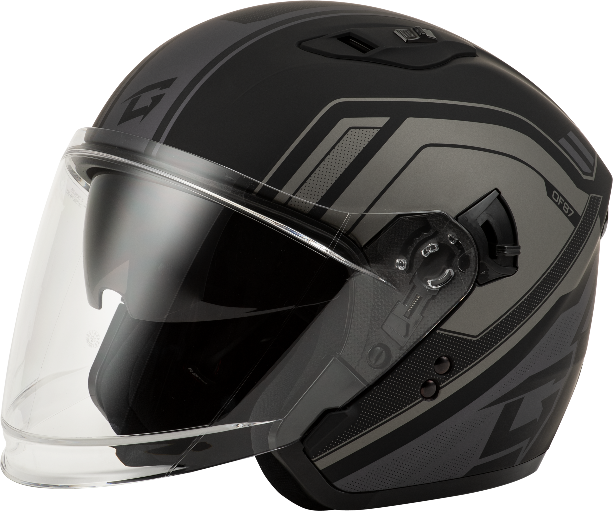 Of 87 Duke Helmet Matte Black/Grey 2x