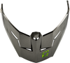 Md 74 Visor W/Screws Striker Blk/Silver/Green Metal