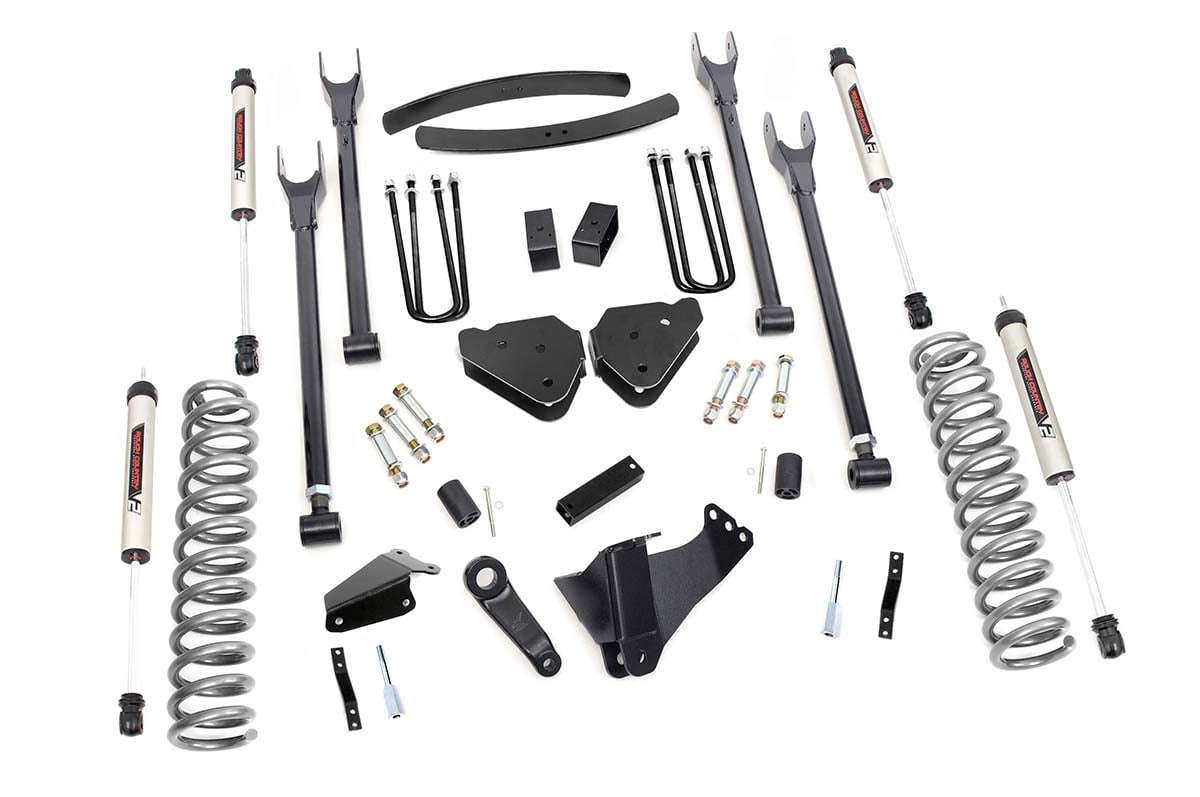 6 Inch Lift Kit | Gas | 4 Link | OVLDS | V2 | Ford F-250/F-350 Super Duty (05-07) | 58170