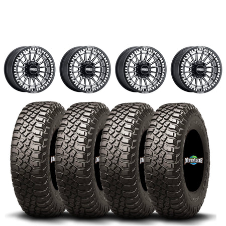 METAL FX DELTA BEADLOCK BLACK/CONTRAST CUT ON BFG KM3