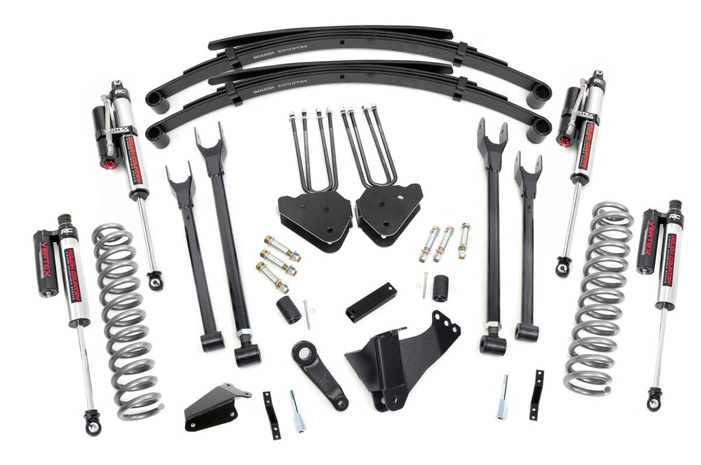 6 Inch Lift Kit | Diesel | 4 Link | RR Spring | Vertex | Ford F-250/F-350 Super Duty (05-07) | 58250
