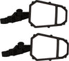 Elite Series 2 Side Mirrors Profit & Round Tube