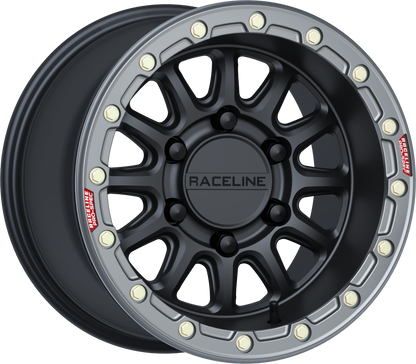 Raceline Alpha beadlock 15x10 25mm Maxxis Carnivore kit