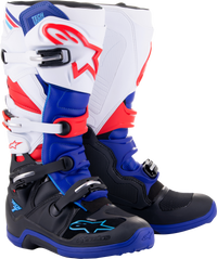 Tech 7 Boots Black/Blue/Red/White Sz 16