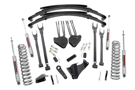 8 Inch Lift Kit | 4 Link | RR Springs | Ford F-250/F-350 Super Duty (05-07) | 590.20