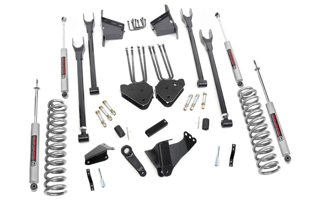 8 Inch Lift Kit | 4 Link | RR Blocks | Ford F-250/F-350 Super Duty 4WD (05-07) | 591.20